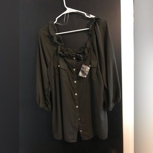 Ashley Stewart blouse size 10/12